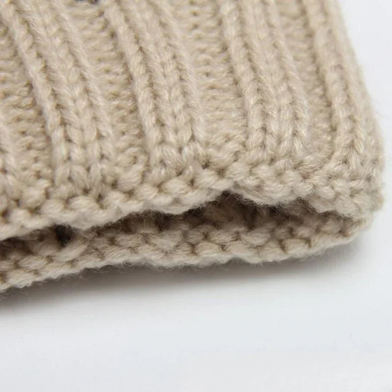 Women's Stylish Slouchy Beanie - Warm Knit Winter Hat