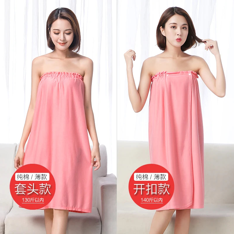 Women's Versatile Microfiber Bath Wrap - Premium Soft Handmade Towel for Spa, Salon, Sauna & Home