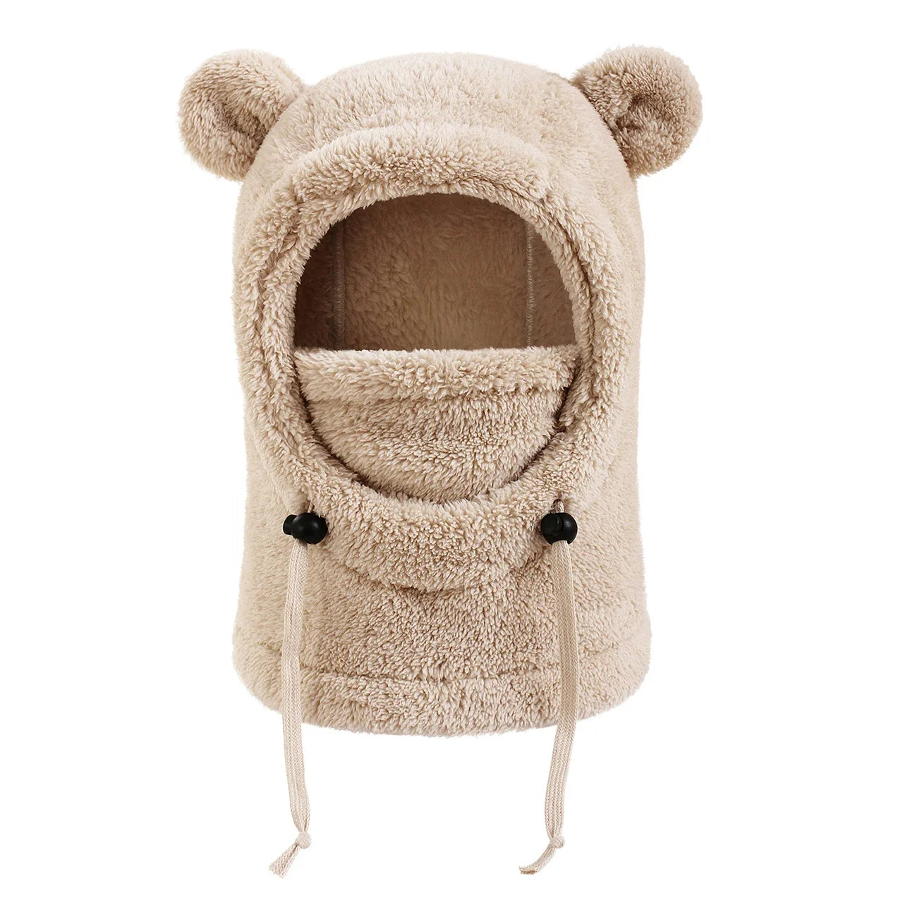 Children's Cozy Plush Balaclava - All-in-One Winter Hood, Face Cover & Scarf | Viscose Thermal