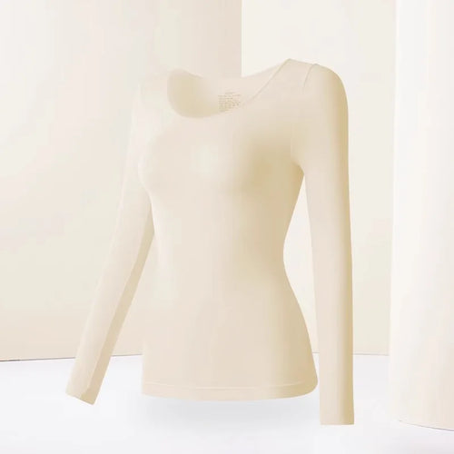 Women's Thermal Underwear Winter Autumn Long Sleeves Bottoming Shirt