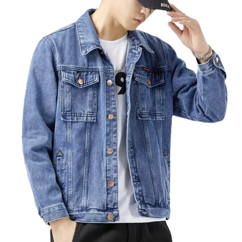 Men's 2024 Plus Size Padded Denim Cotton Jacket - Thicker, Warmer, and Stylish Winter Essential!"