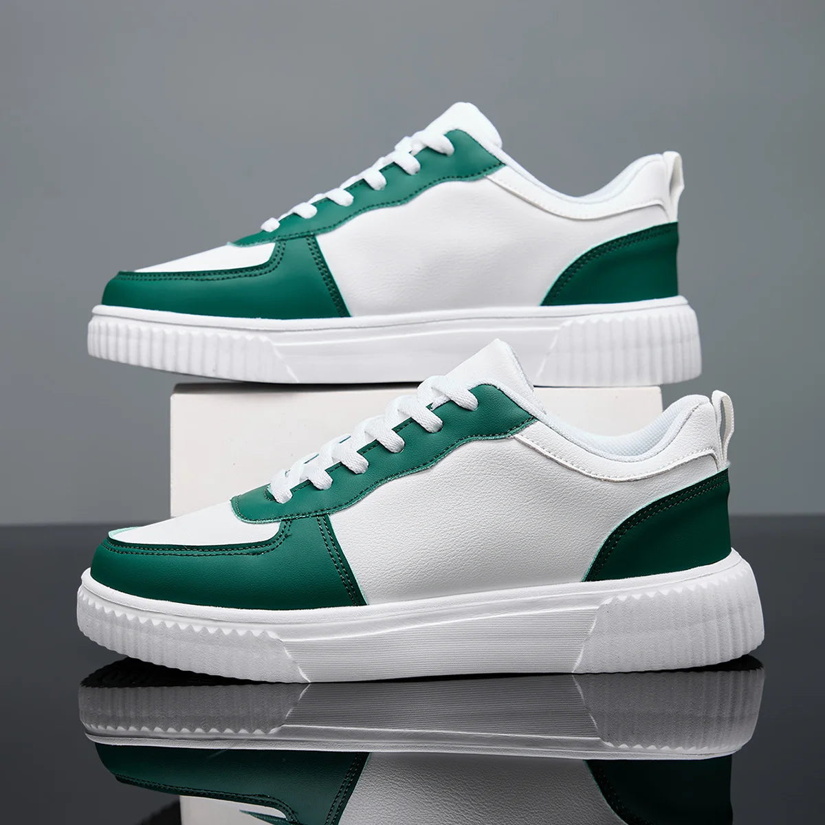 Women's Breathable Walking Shoes | Lightweight Casual Flat Shoes | Lace-Up | True to Size