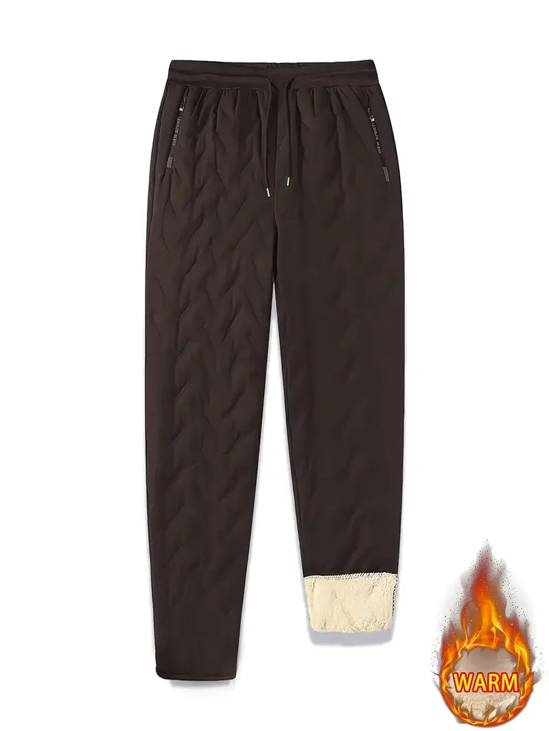 Men's Winter Tracksuit Set - Insulated Jacket & Pants | Warm Athletic Suit