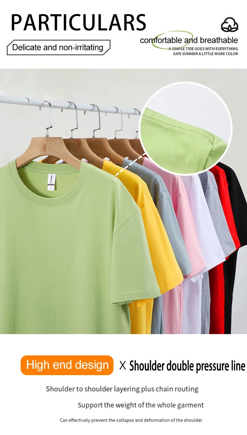 Teekossc Men's 100% Cotton Crew Neck T-Shirt | Breathable Summer Tee | Casual Short Sleeve Top – 20 Colors.