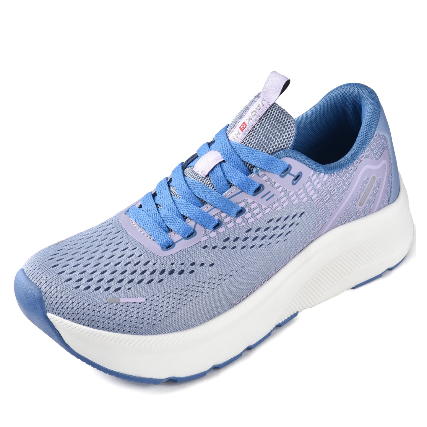Women's Print Mesh Sneakers – Lightweight Lace-Up Athletic Shoes for Walking & Casual Wear.