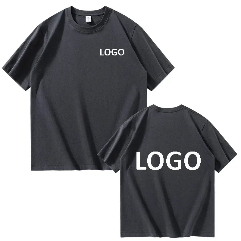 Unisex Y2K Custom Print T-Shirt | 100% Cotton Breathable O-Neck Tee | Casual Streetwear Short Sleeve Top – 10 Colors