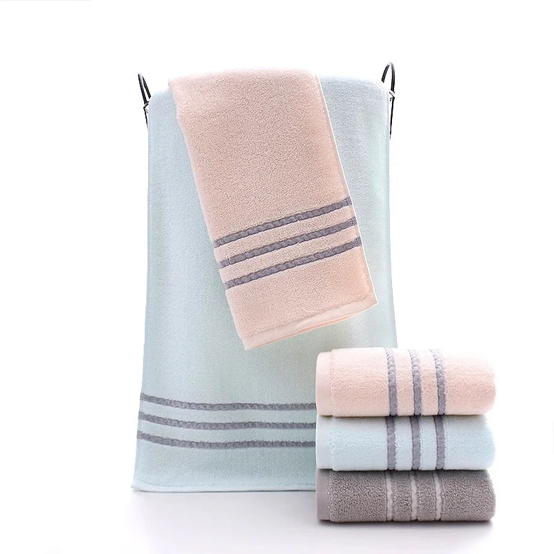 100% Pure Cotton Thick Bath Towel - Soft Absorbent Hotel Spa Towel