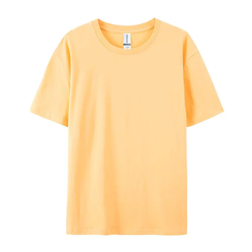 Teekossc Men's 100% Cotton Crew Neck T-Shirt | Breathable Summer Tee | Casual Short Sleeve Top – 20 Colors.