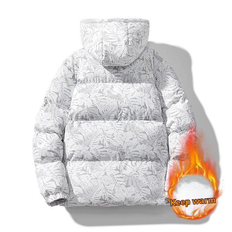 Men's 2024 Trendy Winter Jacket | Thickened Warm Padded Parka - Ideal for Couples.