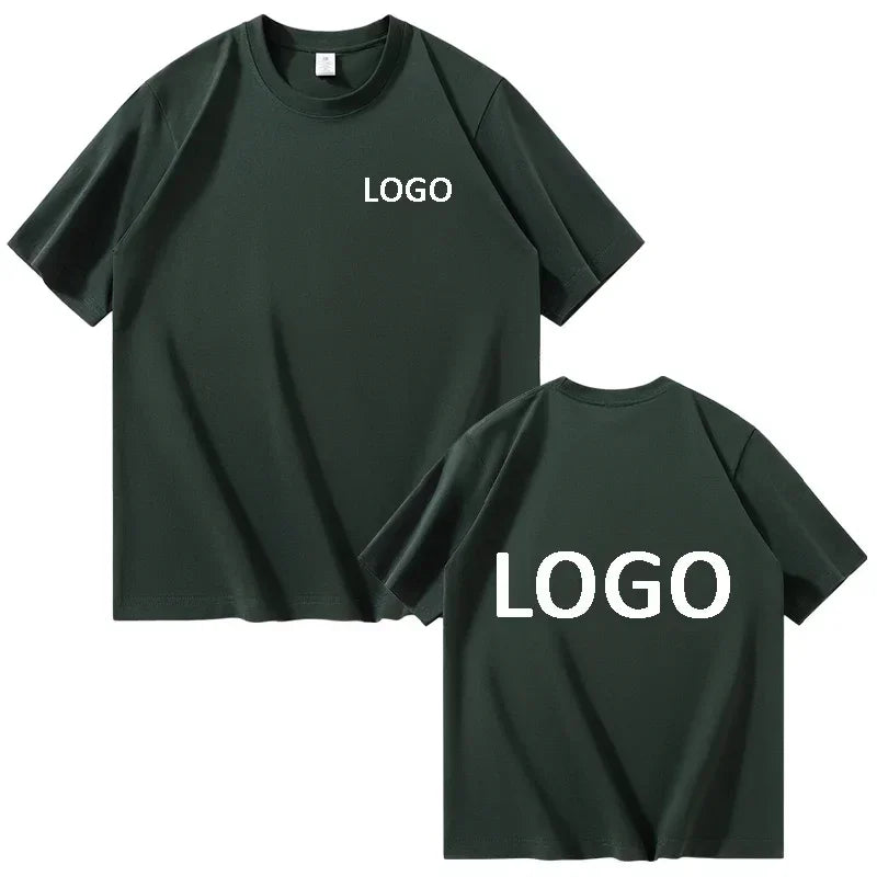 Unisex Y2K Custom Print T-Shirt | 100% Cotton Breathable O-Neck Tee | Casual Streetwear Short Sleeve Top – 10 Colors