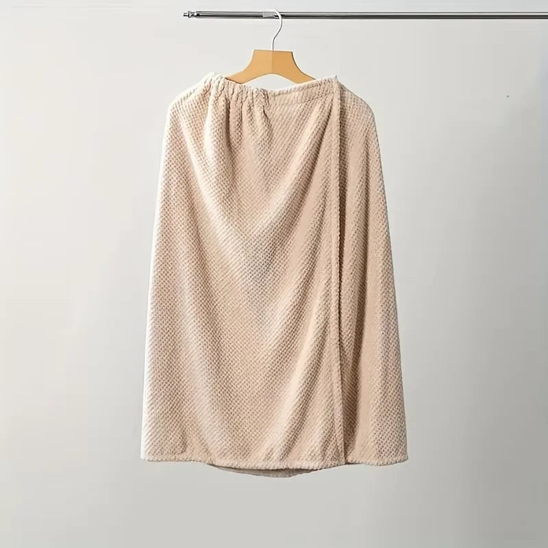 Women's Spa Bath Wrap Towel - Luxury Microfiber Strapless Robe, Ultra-Soft 100% Polyester Shower Towel