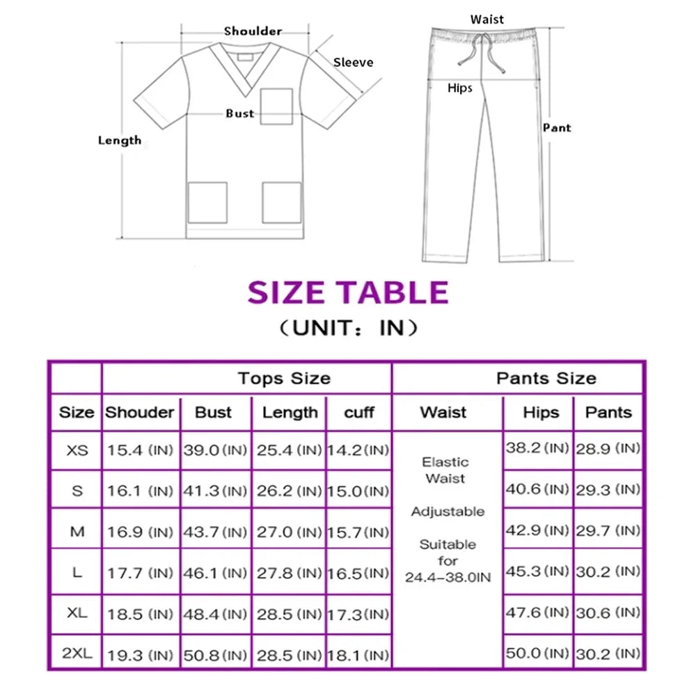 Unisex Ultimate Comfort Medical Scrubs | Stylish & Durable