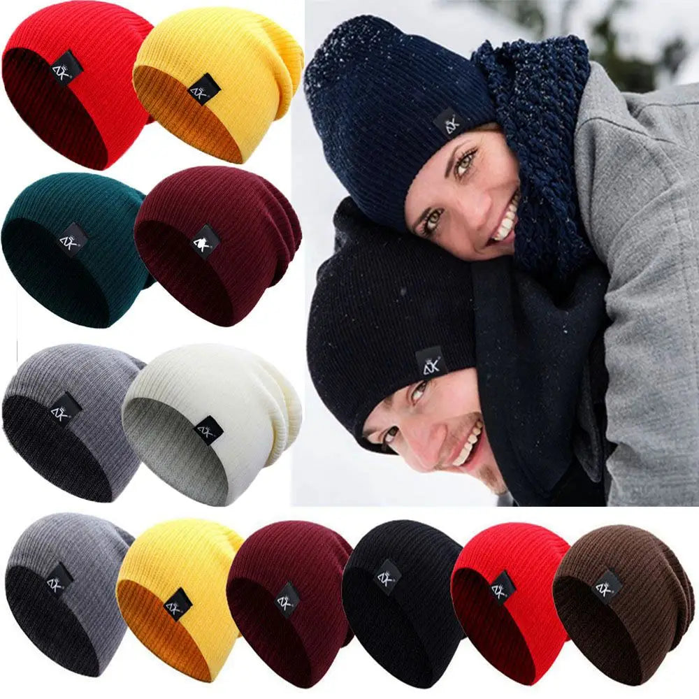 Unisex Gootrades Warm Knitted Beanie - Autumn/Winter Cap