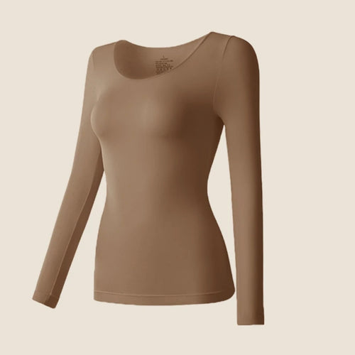 Women's Thermal Underwear Winter Autumn Long Sleeves Bottoming Shirt