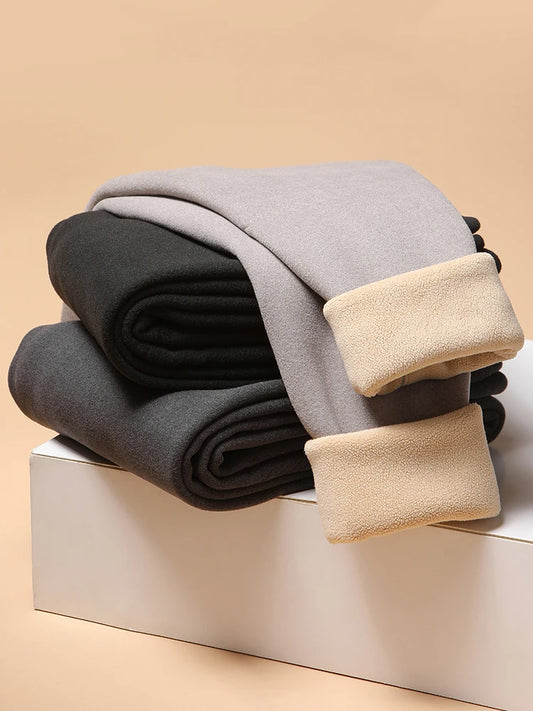 Men's Winter Long Johns - Fleece Wool Thermal Underwear
