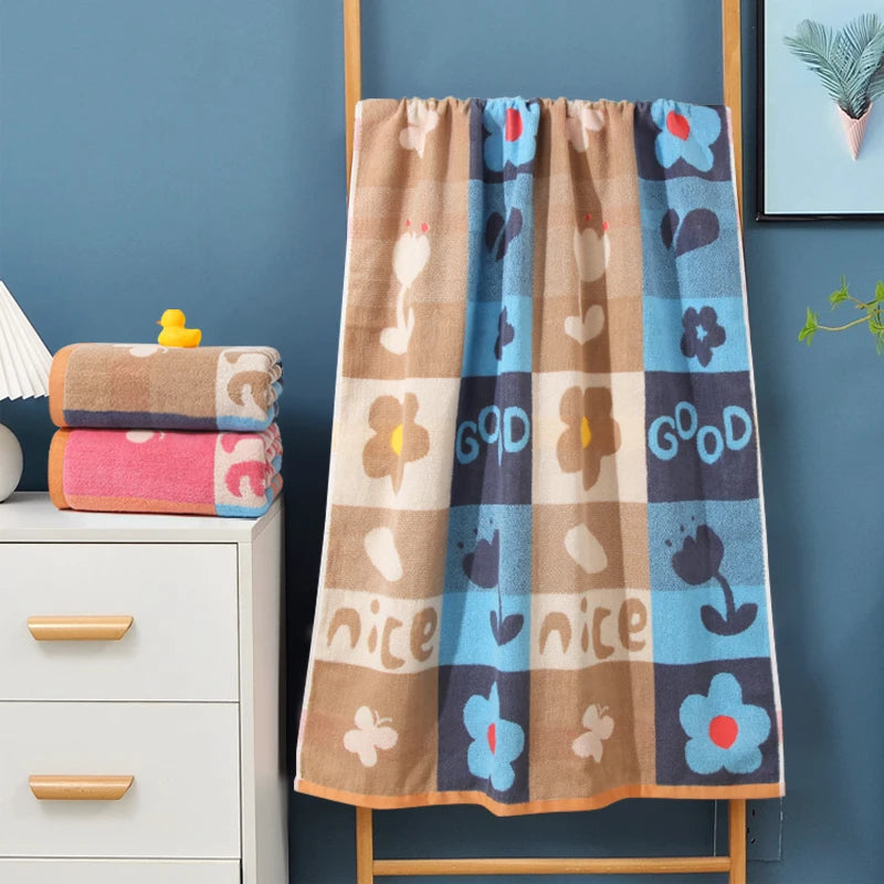 Premium 100% Cotton Bath Towels - Ultra Plush, Quick-Drying & Super Absorbent Spa-Quality Towels