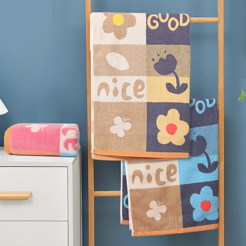 Premium 100% Cotton Bath Towels - Ultra Plush, Quick-Drying & Super Absorbent Spa-Quality Towels