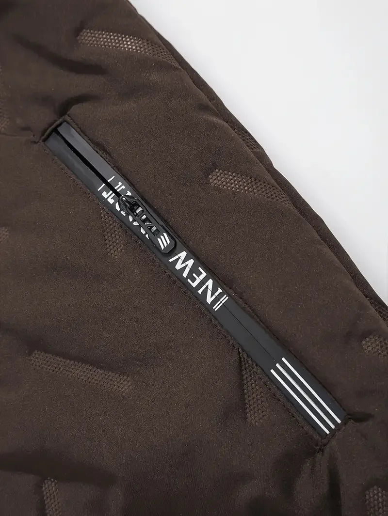 Men's Winter Tracksuit Set - Insulated Jacket & Pants | Warm Athletic Suit