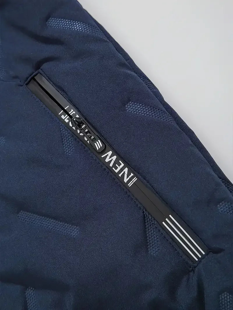 Men's Winter Tracksuit Set - Insulated Jacket & Pants | Warm Athletic Suit