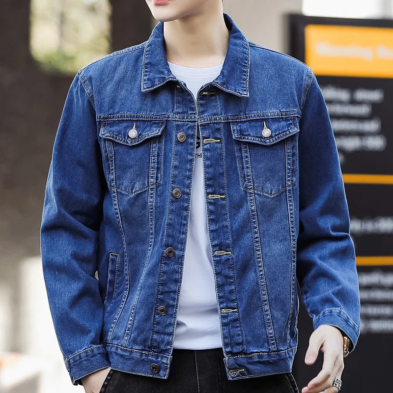 Men's 2024 Plus Size Padded Denim Cotton Jacket - Thicker, Warmer, and Stylish Winter Essential!"