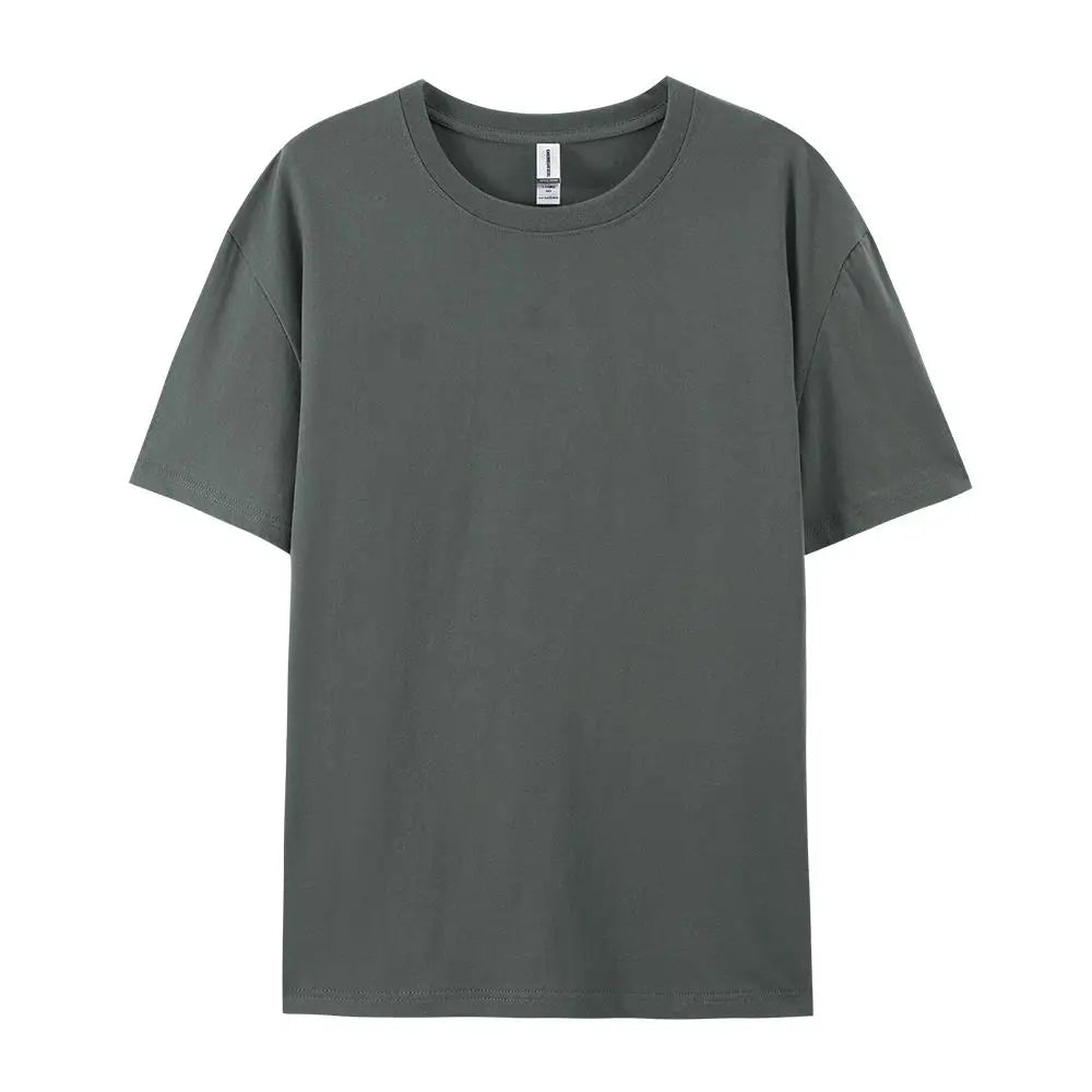 Teekossc Men's 100% Cotton Crew Neck T-Shirt | Breathable Summer Tee | Casual Short Sleeve Top – 20 Colors.