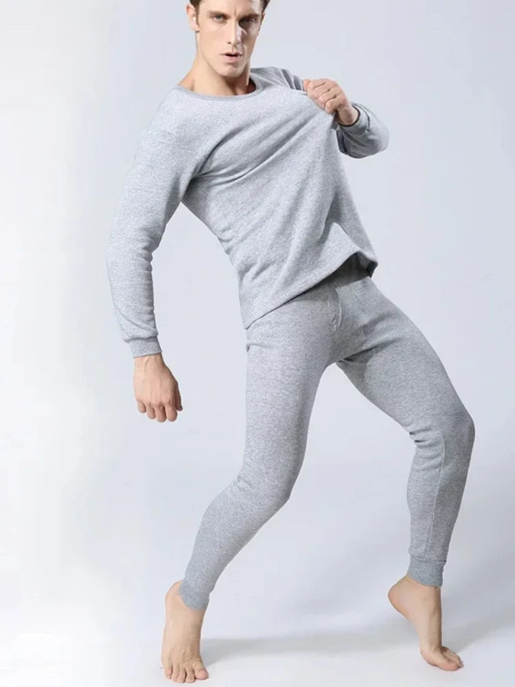 Men's NoEnName_Null Winter Thermal Underwear Set - Long Johns