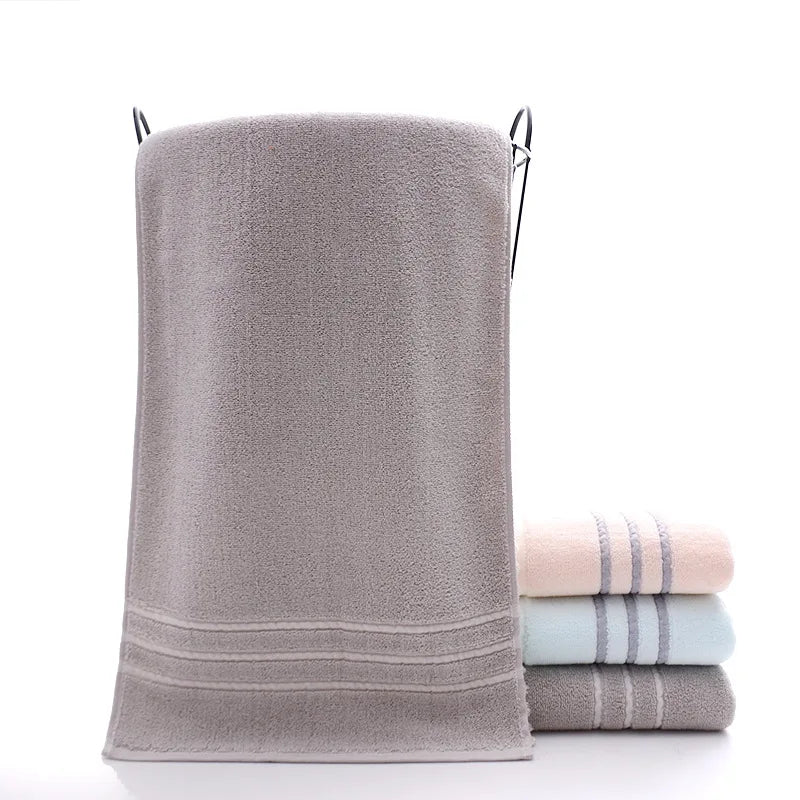 100% Pure Cotton Thick Bath Towel - Soft Absorbent Hotel Spa Towel