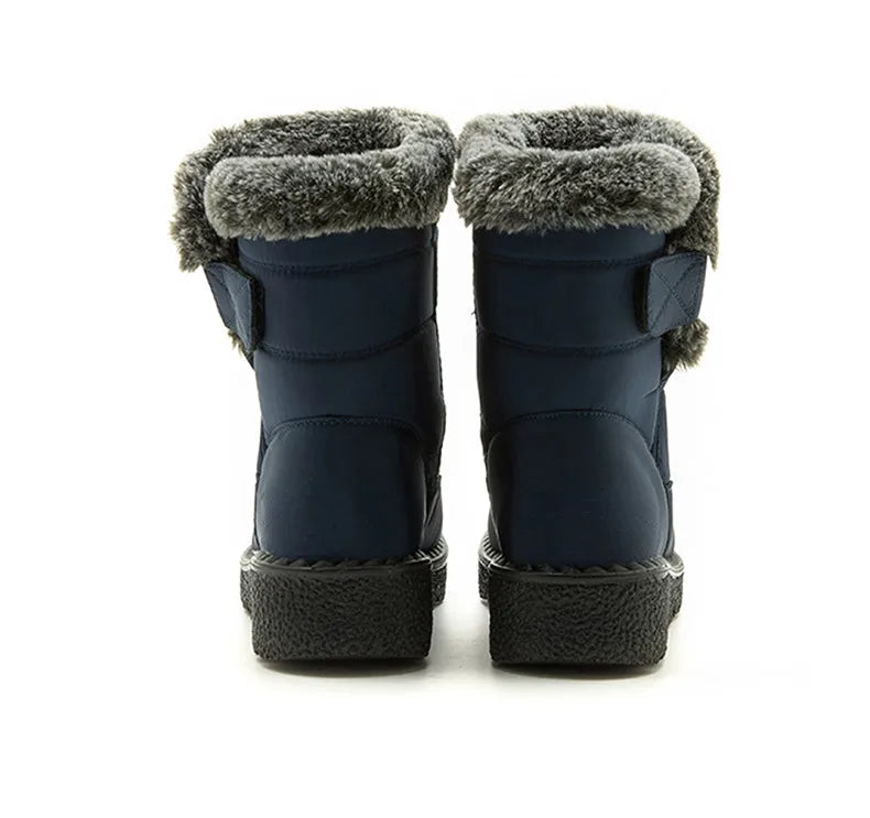 Women's HAJINK Waterproof Winter Ankle Boots with Fur