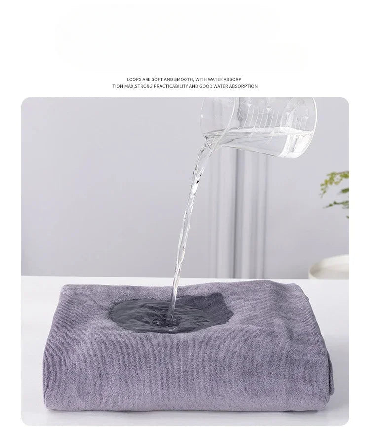 Women's Luxury Wearable Bath Towel Wrap - Quick-Dry Microfiber Spa Skirt