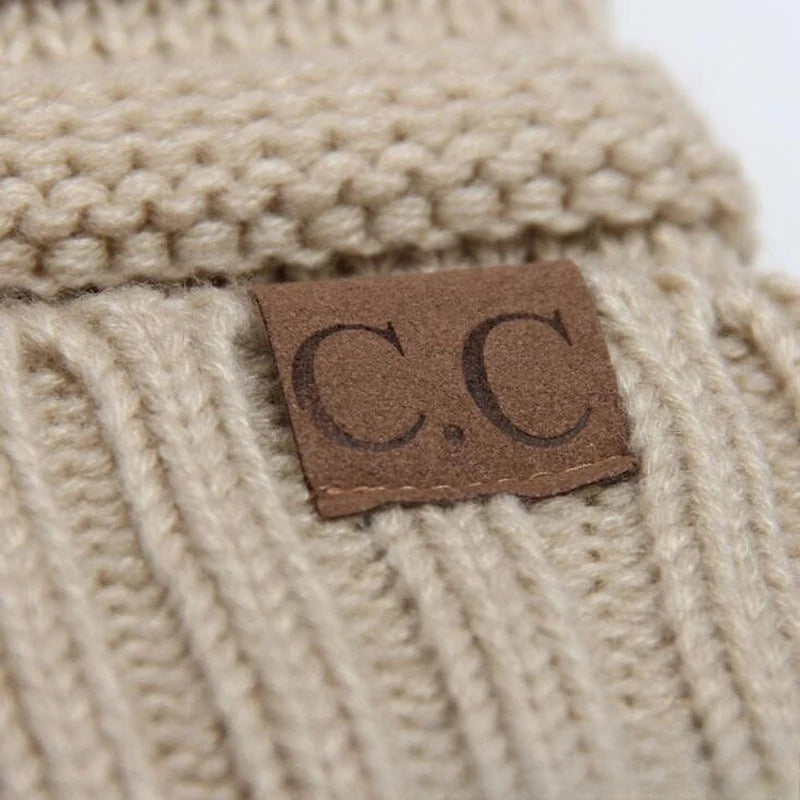 Women's Stylish Slouchy Beanie - Warm Knit Winter Hat