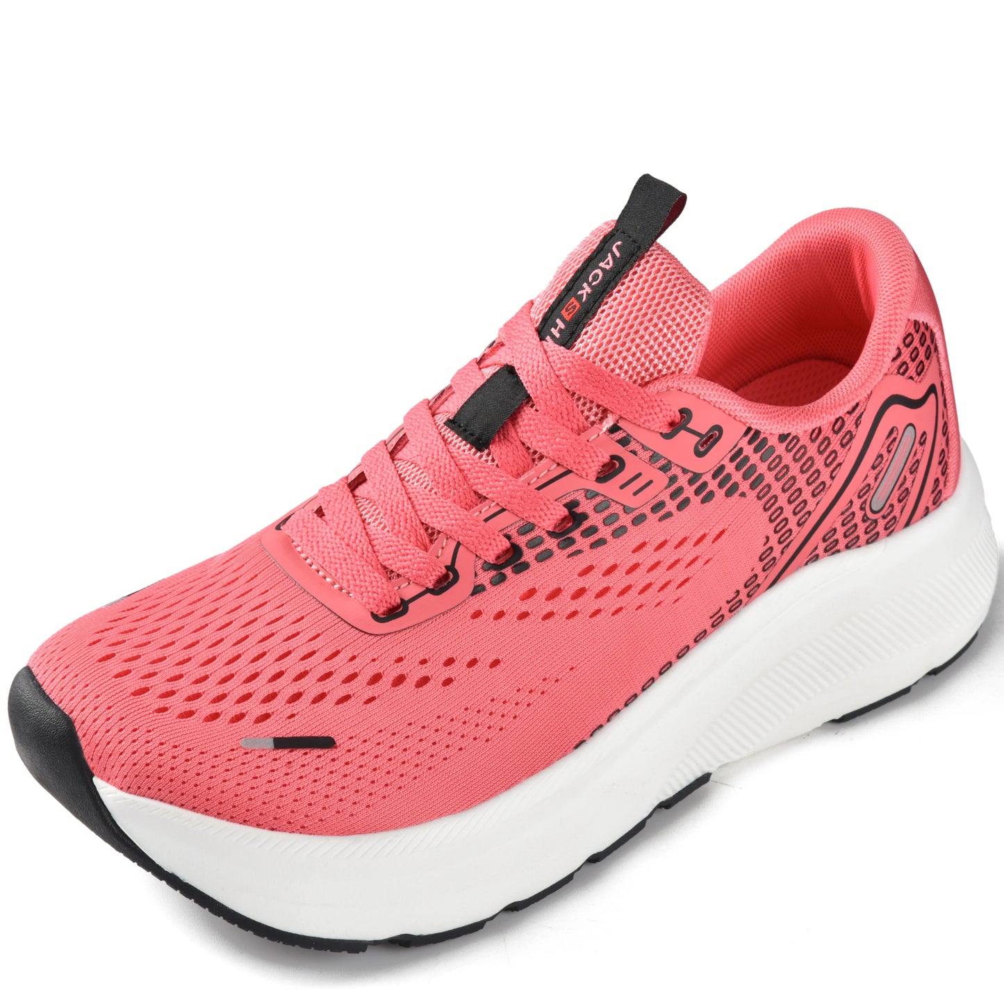 Women's Print Mesh Sneakers – Lightweight Lace-Up Athletic Shoes for Walking & Casual Wear.