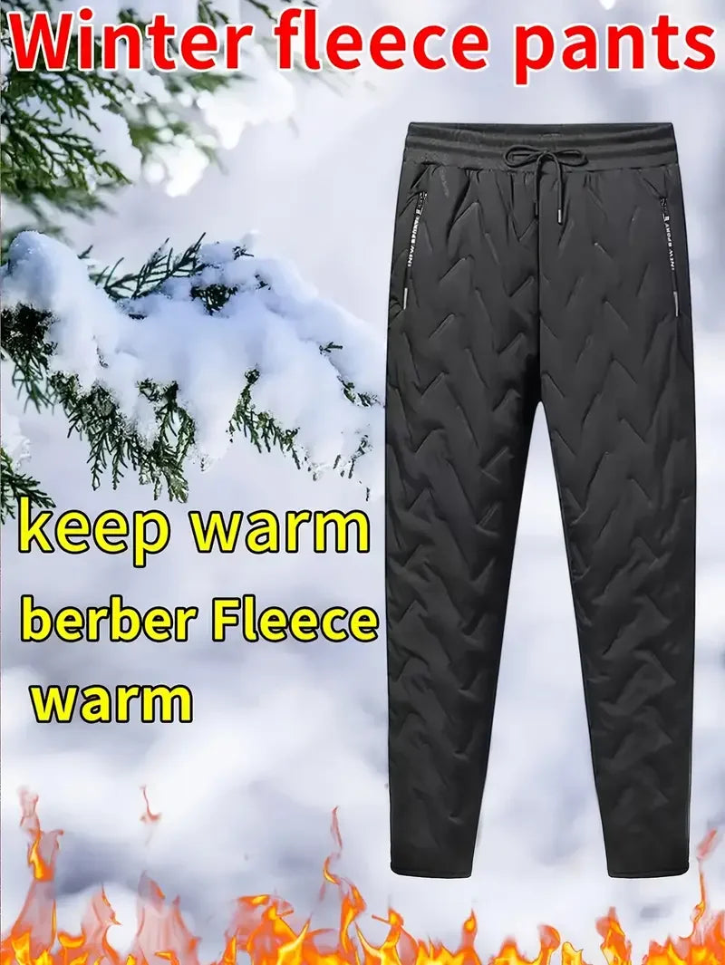 Men's Winter Tracksuit Set - Insulated Jacket & Pants | Warm Athletic Suit