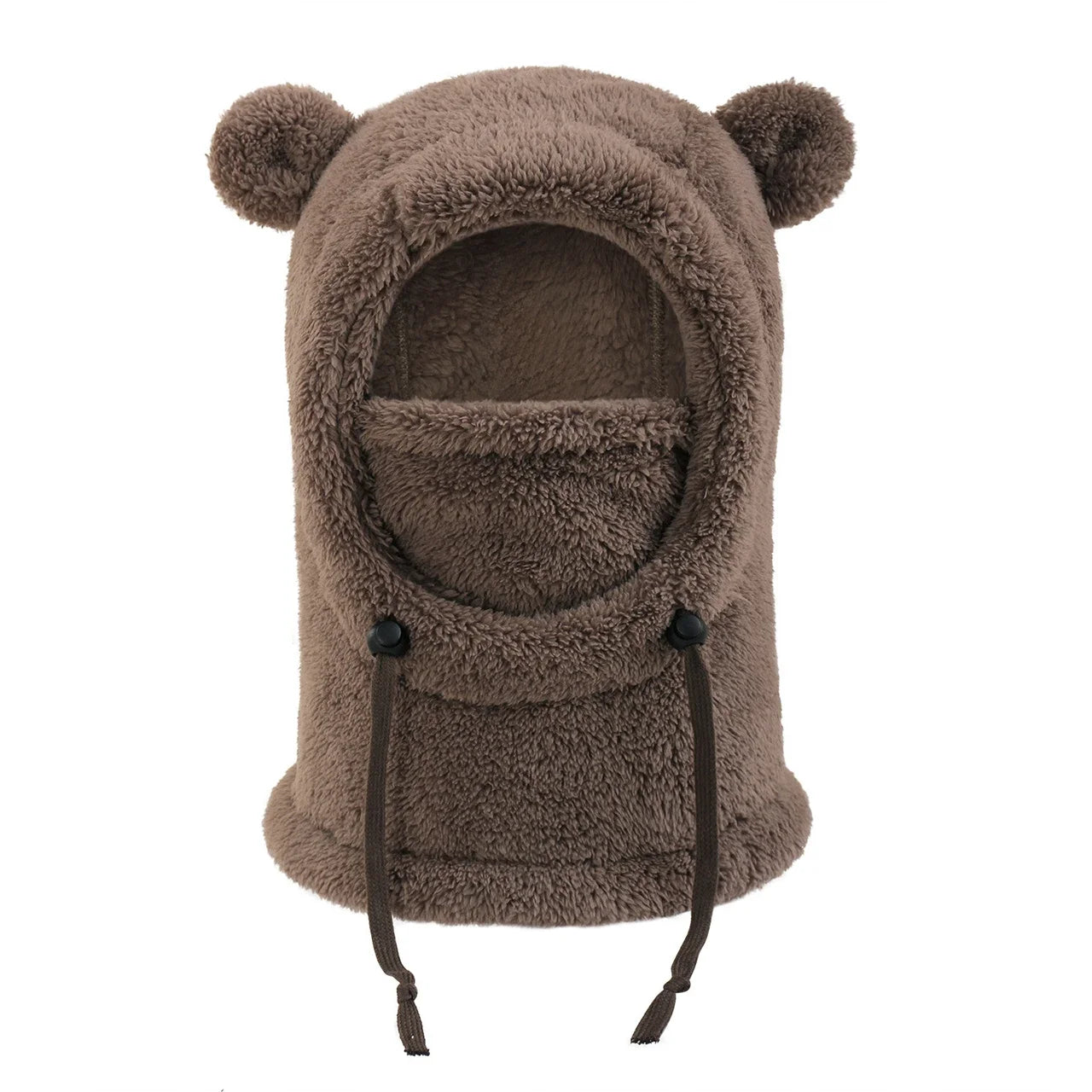 Children's Cozy Plush Balaclava - All-in-One Winter Hood, Face Cover & Scarf | Viscose Thermal
