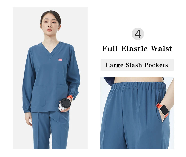 Women's UltraAir™ Quick Dry Scrub Set | Eco-Friendly 4-Way Stretch Uniform | Ultimate Comfort & Performance in Medical Scrubs