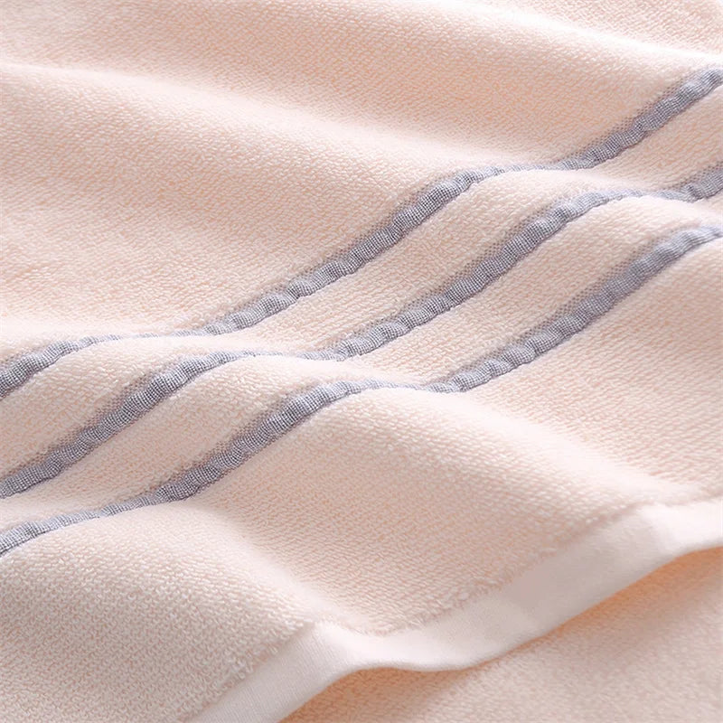 100% Pure Cotton Thick Bath Towel - Soft Absorbent Hotel Spa Towel