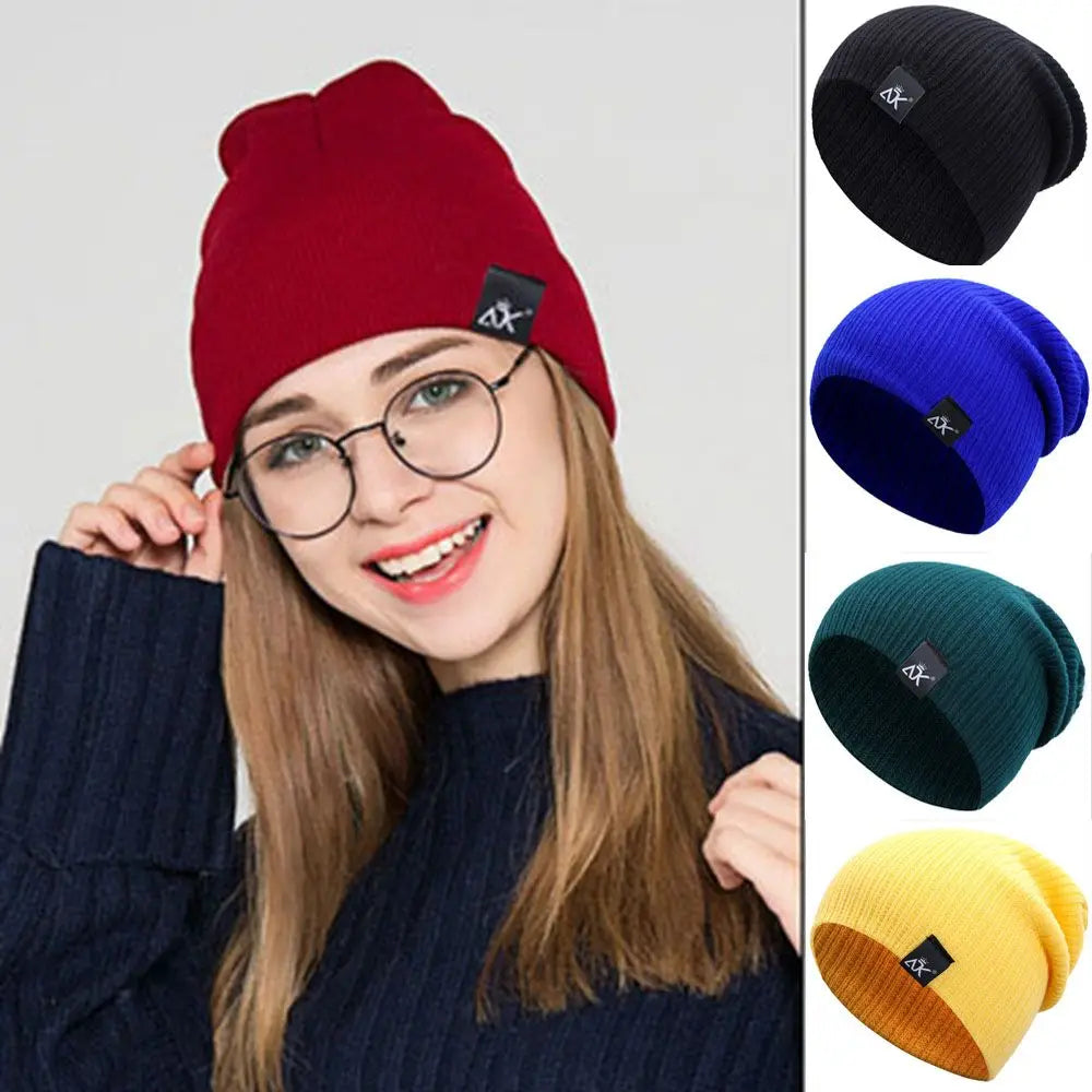 Unisex Gootrades Warm Knitted Beanie - Autumn/Winter Cap