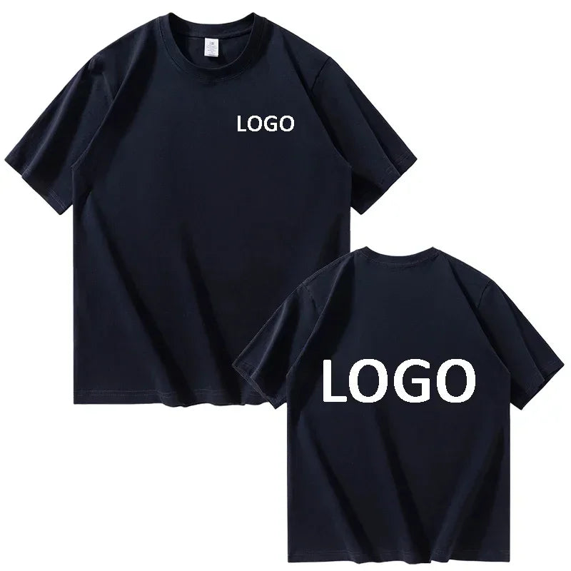 Unisex Y2K Custom Print T-Shirt | 100% Cotton Breathable O-Neck Tee | Casual Streetwear Short Sleeve Top – 10 Colors