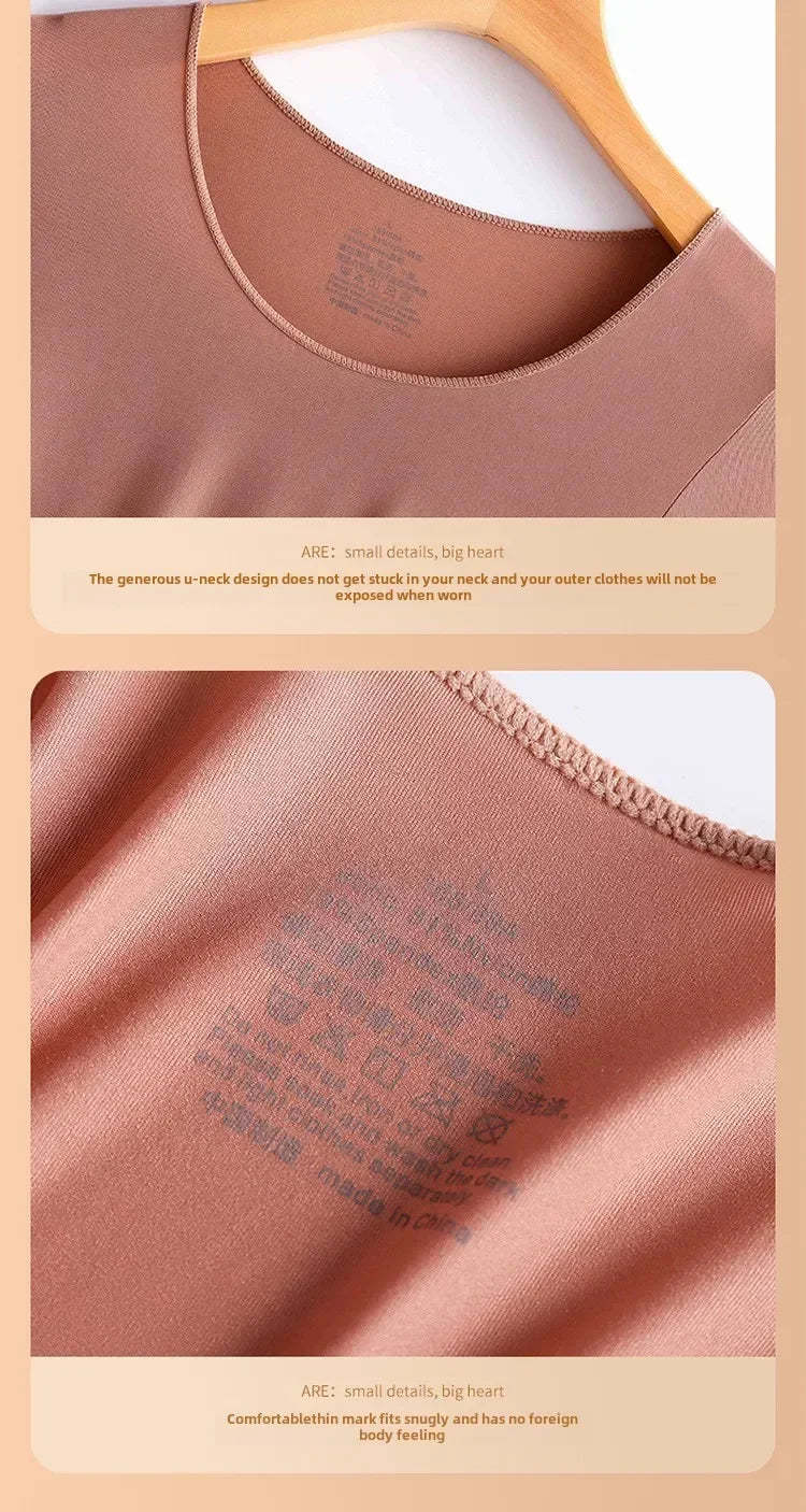 Women's Winter Warmth: 2PCS Underwear Thermal Essentials Set.