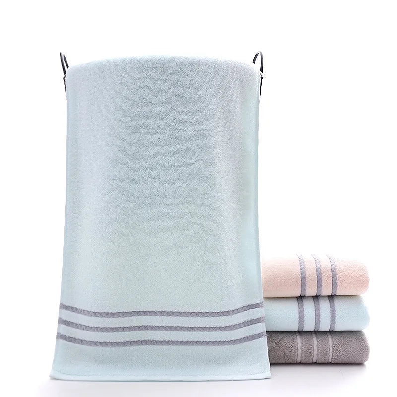 100% Pure Cotton Thick Bath Towel - Soft Absorbent Hotel Spa Towel