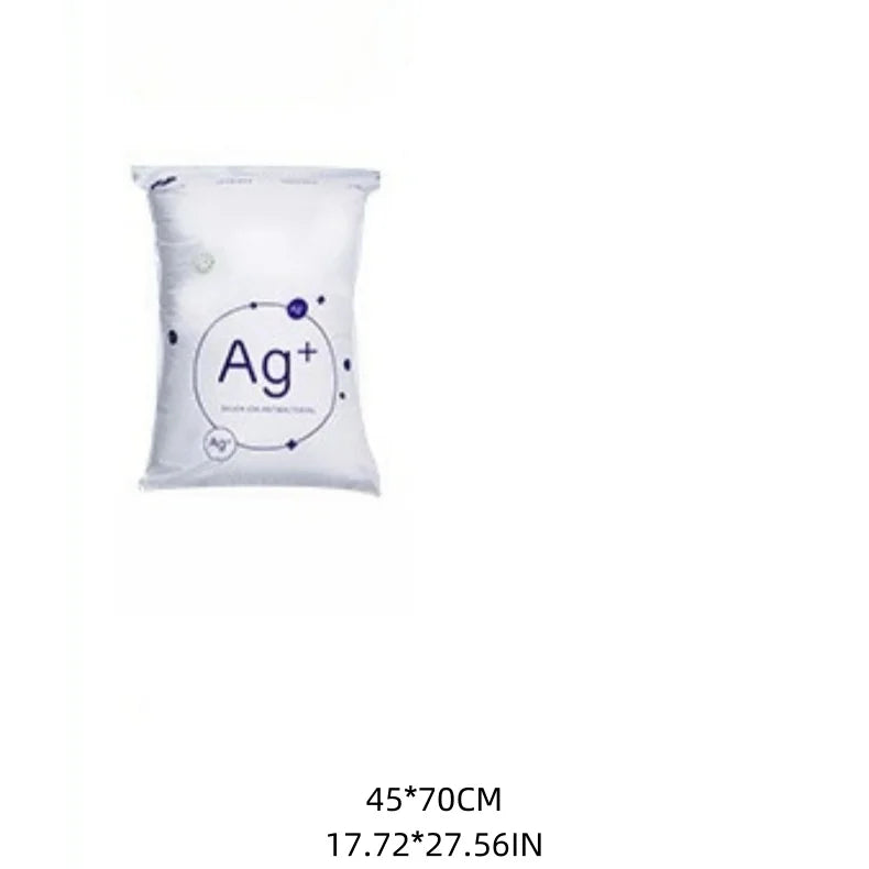 TAILI Antibacterial Vacuum Storage Bags – No-Pump Compression Bags with Ag+ Silver Ion for Clothes & Blankets | Travel & Home Organizer