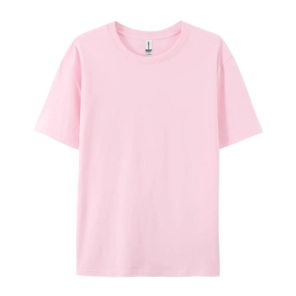 Teekossc Men's 100% Cotton Crew Neck T-Shirt | Breathable Summer Tee | Casual Short Sleeve Top – 20 Colors.