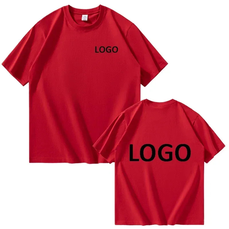 Unisex Y2K Custom Print T-Shirt | 100% Cotton Breathable O-Neck Tee | Casual Streetwear Short Sleeve Top – 10 Colors
