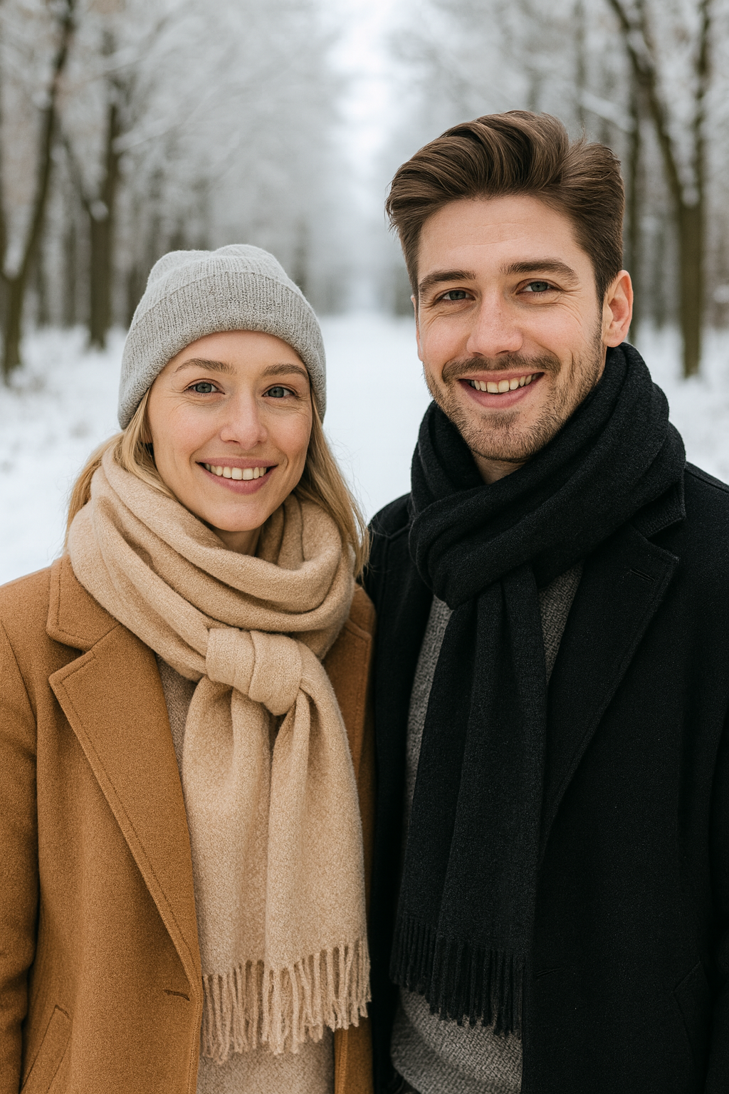 Unisex Premium Alpaca Scarf - Ultra Plush Winter Scarf