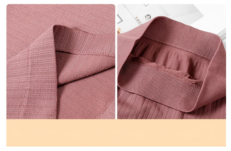 Women's Cozy Chic: Sexy Thermal Long Johns Set Featuring Shaping & Middle Collar