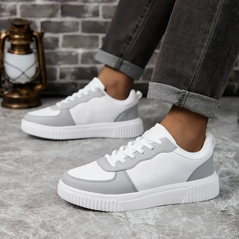 Women's Breathable Walking Shoes | Lightweight Casual Flat Shoes | Lace-Up | True to Size