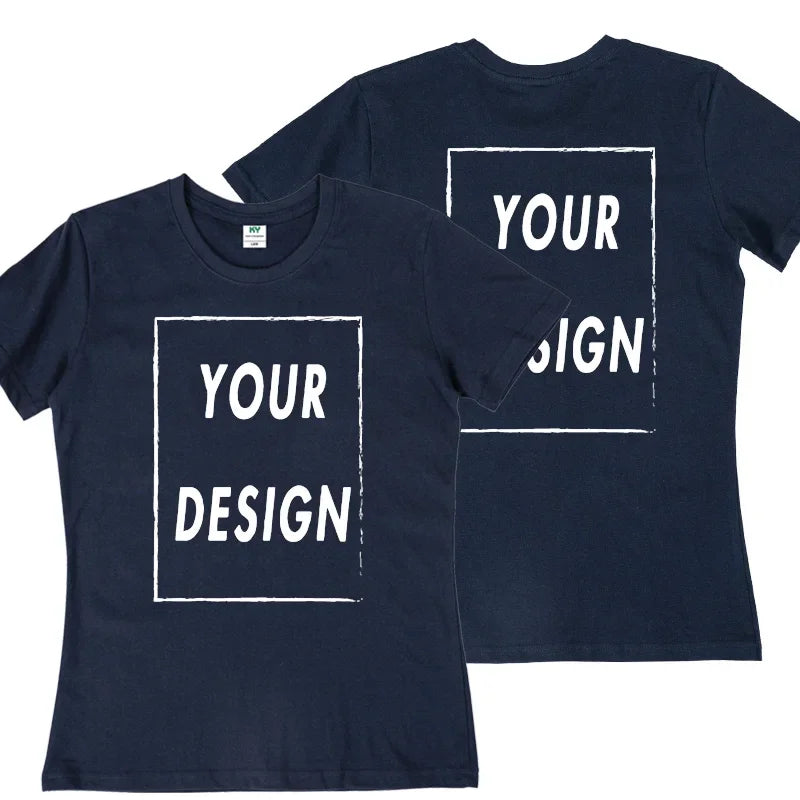Unisex Custom T-Shirt — Buy 1 Get 1 FREE! Add Your Own Design | Front & Back Print | 10 Colors