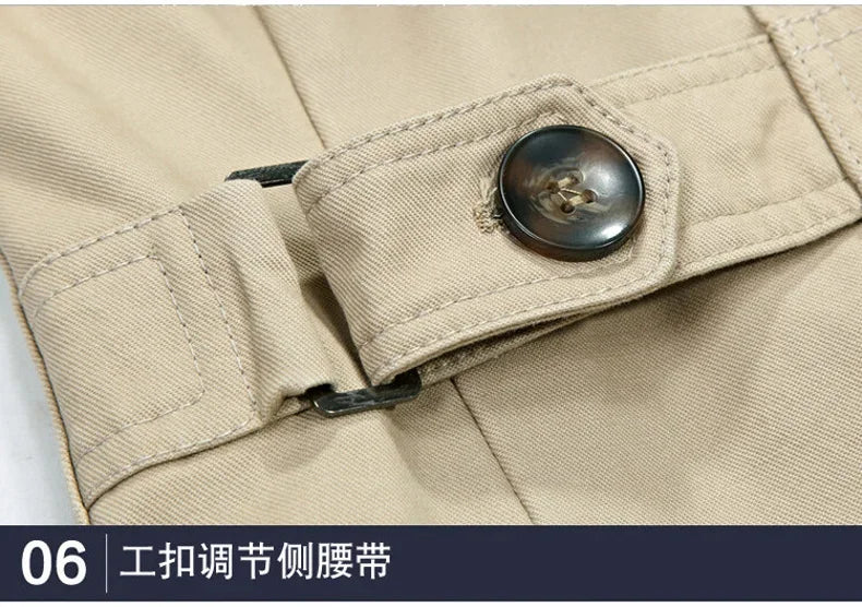 Men's Vintage Streetwear Windbreaker Coat - Thickened Warm Polyester Jacket for Outdoor Fashion