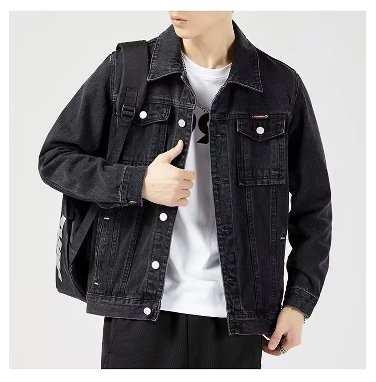 Men's 2024 Plus Size Padded Denim Cotton Jacket - Thicker, Warmer, and Stylish Winter Essential!"