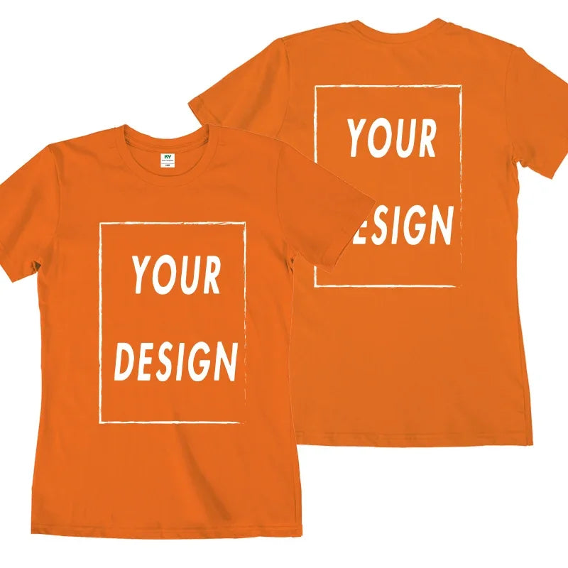 Unisex Custom T-Shirt — Buy 1 Get 1 FREE! Add Your Own Design | Front & Back Print | 10 Colors