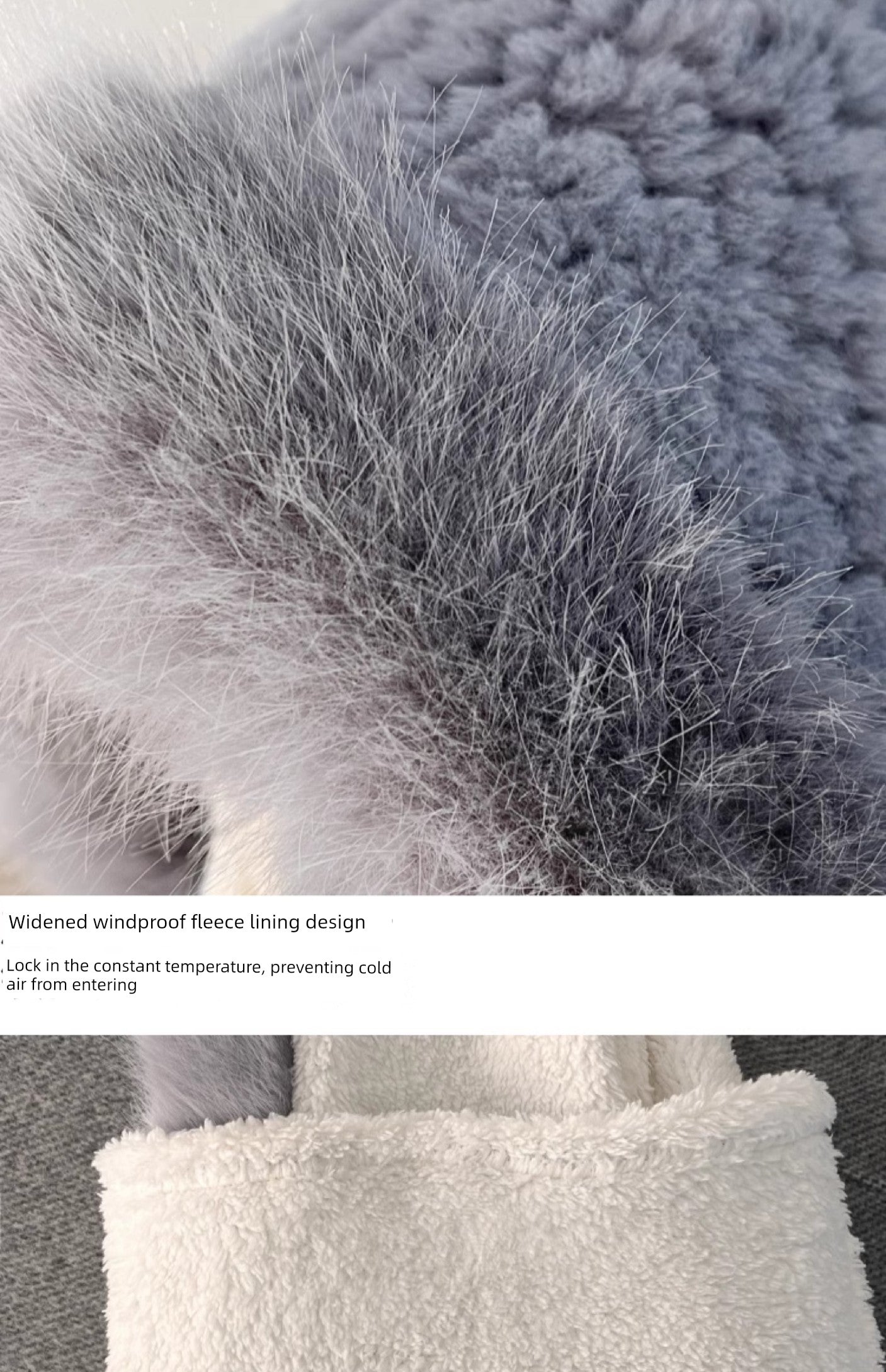 Women's Cozy Plush Winter Hood Scarf Set - All-in-One Hat, Scarf & Gloves | Polyester Cold-Proof Gear